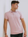 Pánske POLO tričko VSB VUGO v slabo-ružovej farbe 