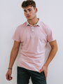 Pánske POLO tričko VSB VUGO v slabo-ružovej farbe 