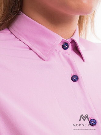 Ružová dámska košeľa Slim-Fit VS-DK1605