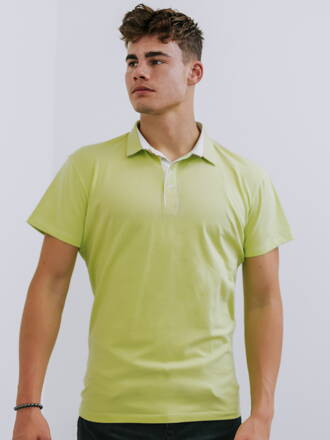 Pánske POLO tričko VSB VUGO v limetkovej farbe 